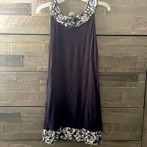 Express black cocktail dress